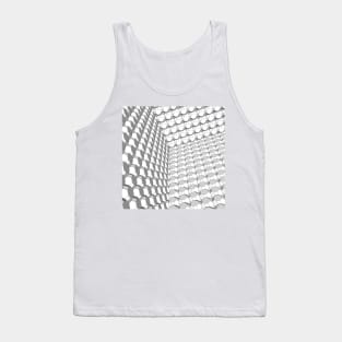 Seni Lawal truncated cuboctahedron mesh cube Tank Top